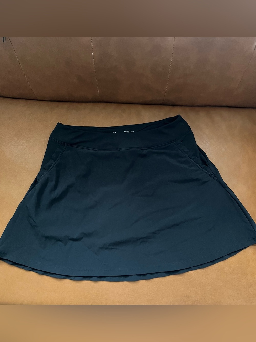 Under Armour Women’s Sz XS Black Athletic Skort with Pocketed Waistband